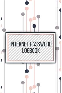 Internet Password Logbook-Small Size Alphabetical Password Notebook Organizer-5.5