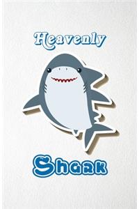 Heavenly Shark A5 Lined Notebook 110 Pages