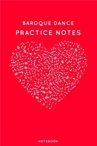 Baroque dance Practice Notes