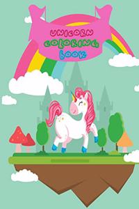 Unicorn coloring book