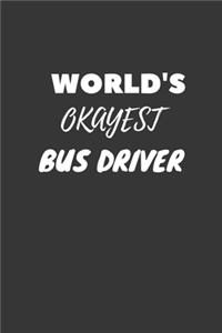 Bus Driver Notebook
