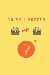 Do you prefer Burgers or Burgers?