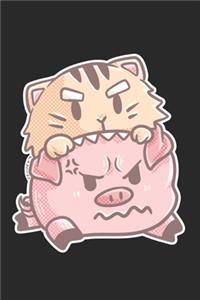 Fighting Cat Notebook