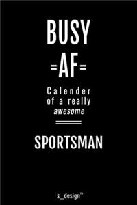 Calendar 2020 for Sportsmen / Sportsman