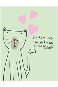 I love you more than all
