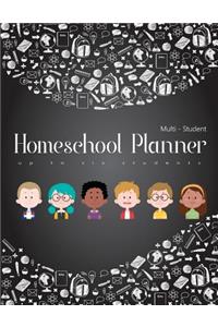 Multi-Student Homeschool Planner