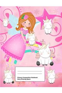 Primary Composition Book with Story Drawing Space