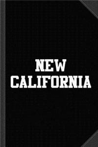New California Journal Notebook