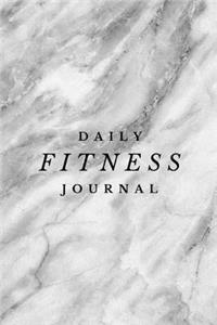 Daily Fitness Journal - Exercise Log and Food Diary