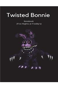 Twisted Bonnie Notebook (Five Nights at Freddy's)