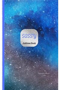 September Blooms Address Book - Sassy Mirror