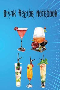 Drink Recipe Notebook