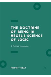 Doctrine of Being in Hegel's Science of Logic