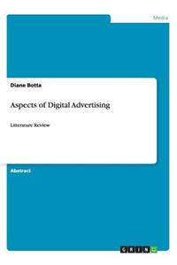 Aspects of Digital Advertising