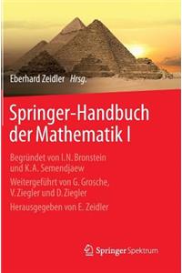 Springer-Handbuch Der Mathematik I