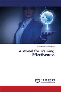 Model for Training Effectiveness