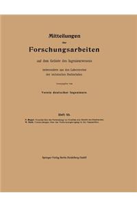 Mittteilungen Über Forschungsarbeiten Auf Dem Gebiete Des Ingenieurwesens