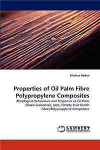 Properties of Oil Palm Fibre Polypropylene Composites