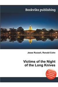 Victims of the Night of the Long Knives