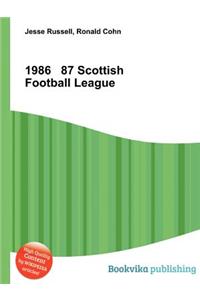 1986 87 Scottish Football League