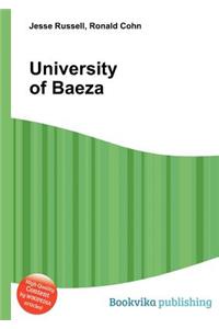 University of Baeza