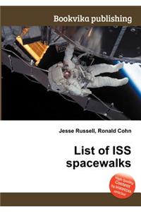 List of ISS Spacewalks
