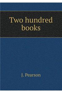 Two Hundred Books