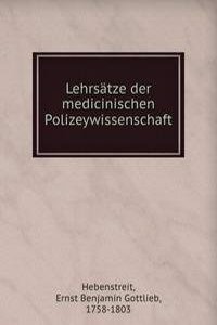 LEHRS  TZE DER MEDICINISCHEN POLIZEYWIS