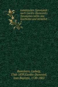 Lateinischen Synonymik