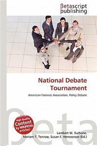 National Debate Tournament