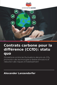 Contrats carbone pour la différence (CCfD)