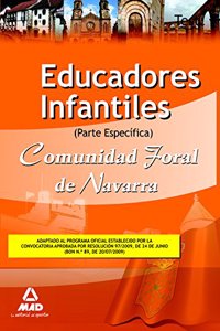 Educadores Infantiles Comunidad Foral de Navarra. Test (Parte Especifica)