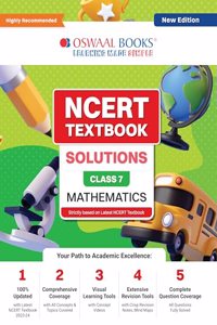 Oswaal NCERT Textbook Solution Class 7 Mathematics | For Latest Exam
