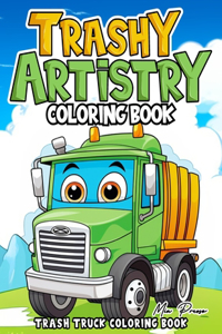 Trash Truck Coloring Book