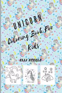 Unicorn Coloring Book For Kids