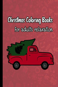 Christmas coloring books for adults relaxation