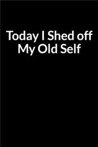 Today I Shed off My Old Self