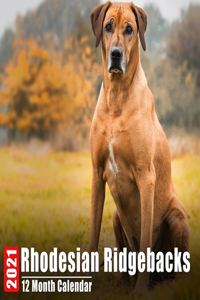 Calendar 2021 Rhodesian Ridgebacks