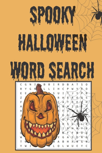 Spooky Halloween word search