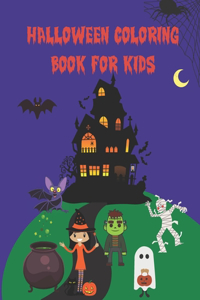 Halloween Coloring Book For Kids