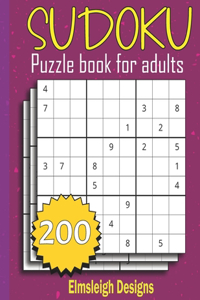 Sudoku Puzzle Book for adults
