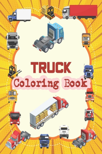 Truck Coloring Book