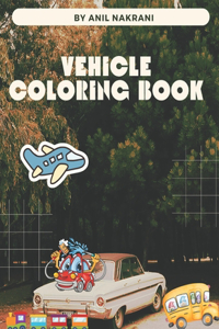 Vehicle Coloring Book