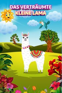 verträumte kleine Lama