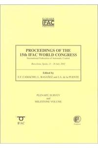 Proceedings of the 15th World Congress of the International Federation of Automatic Control
