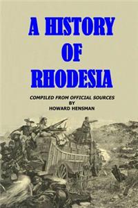 A History of Rhodesia