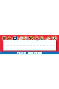 Virginia Nameplates - Pack of 36