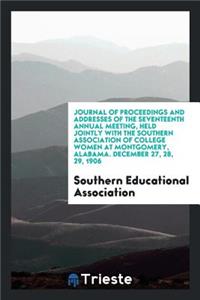 Journal of Proceedings and Addresses of the Annual Meeting