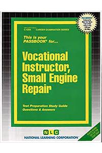 Vocational Instructor, Small Engine Repair