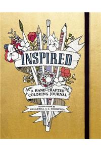 Inspired: A Hand-Crafted Coloring Journal